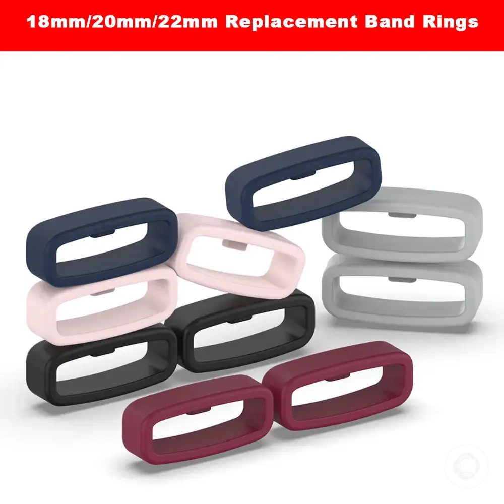 Rubber replacement keeper ring for Huawei, Honor and Amazfit watch bands
