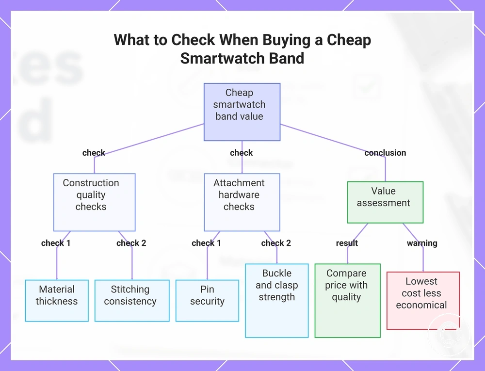 What to Check When Buying a Cheap Smartwatch Band
