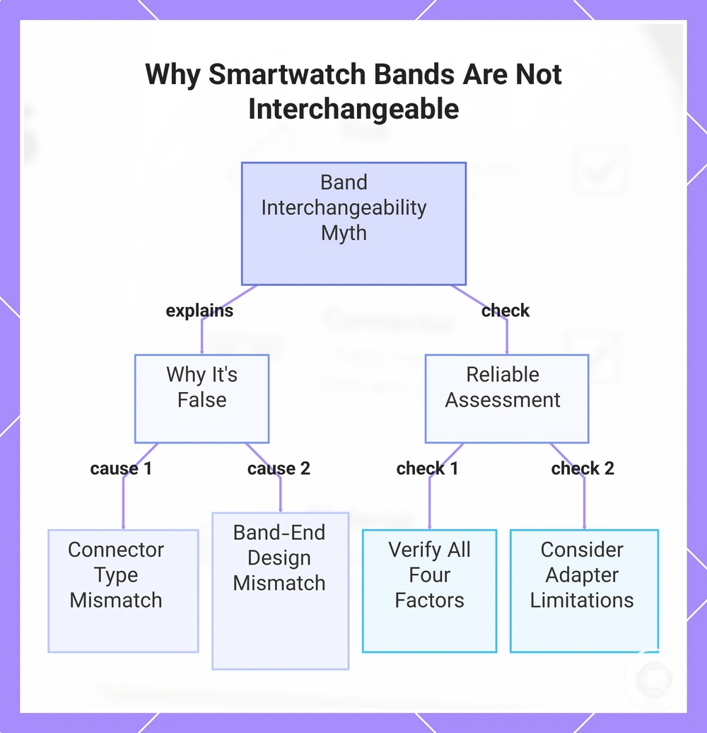Why Smartwatch Bands Are Not Interchangeable