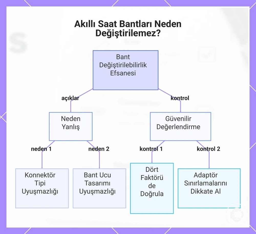Akıllı Saat Bantları Neden Değiştirilemez?