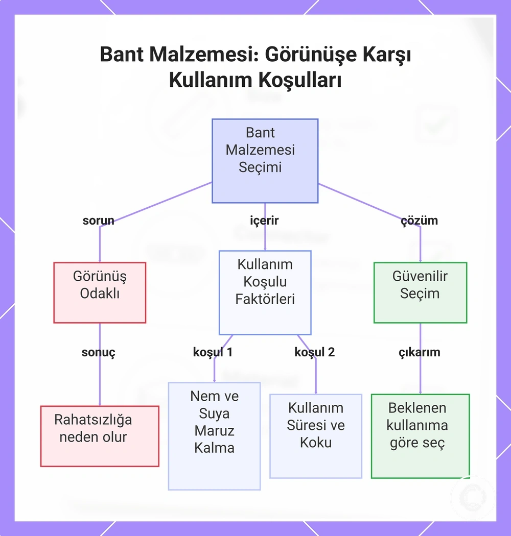Bant Malzemesi: Görünüşe Karşı Kullanım Koşulları